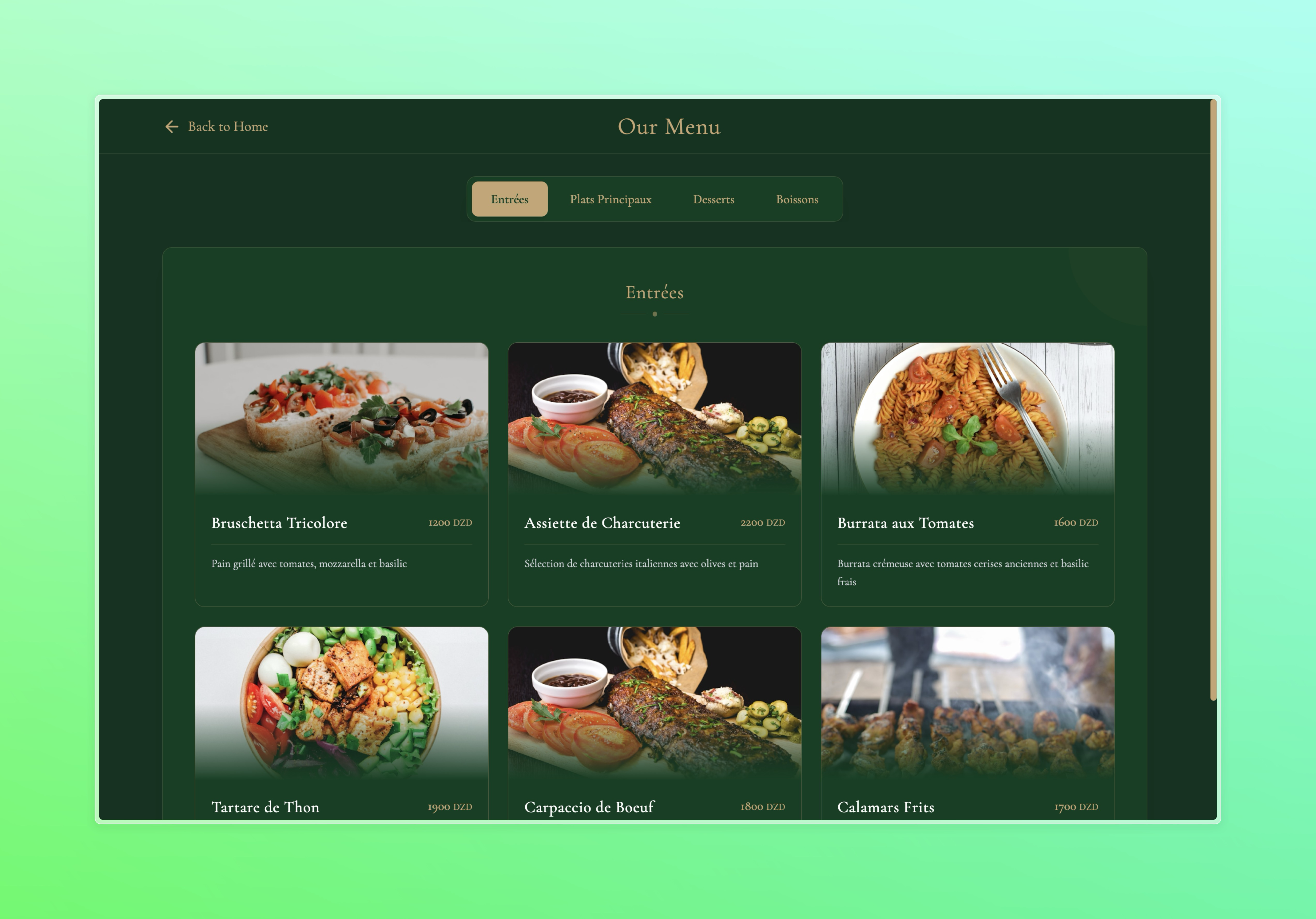 La Dolce Vita - Modern Restaurant Platform image 3