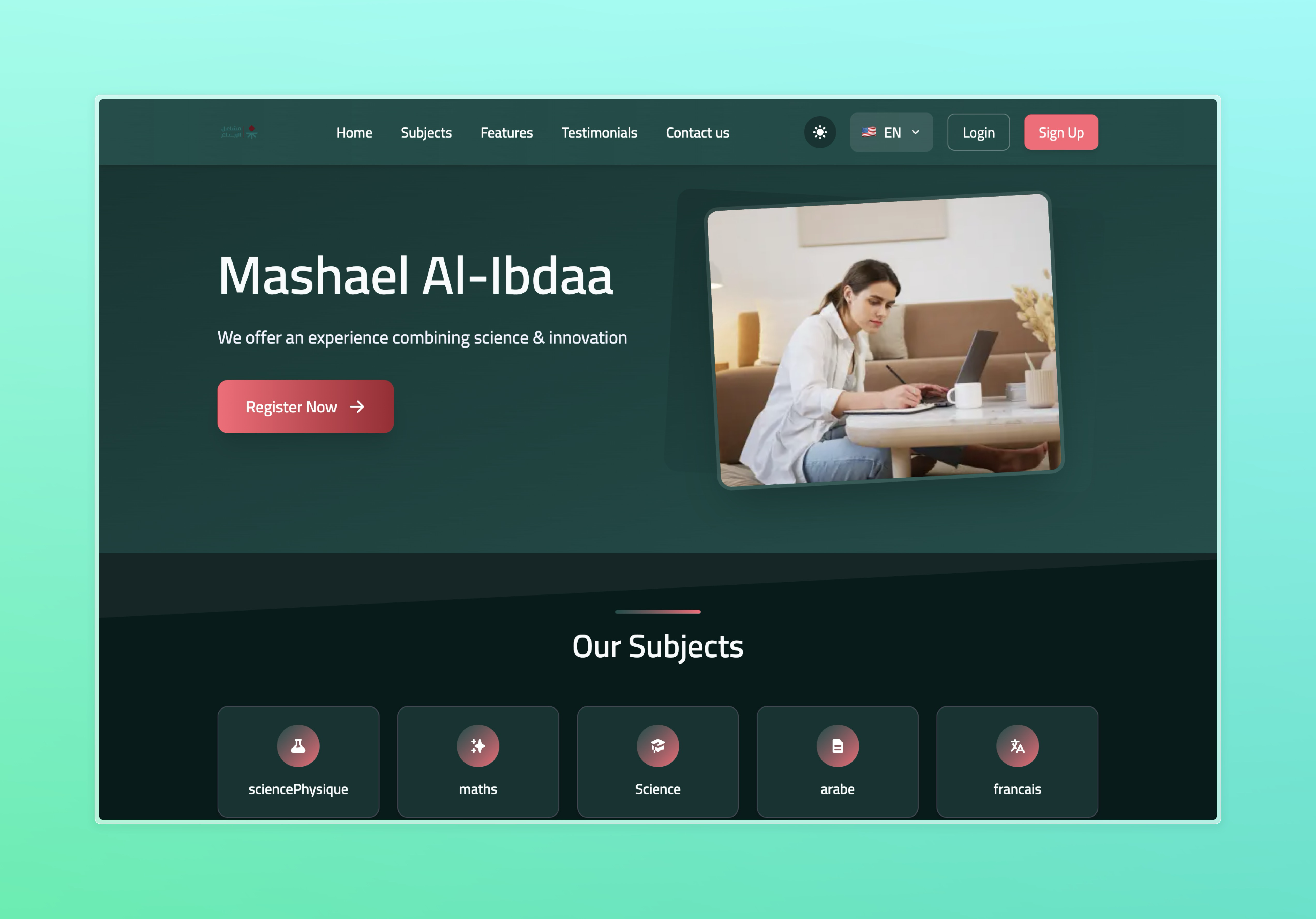 Mashael Al Ibdaa - Educational Ecosystem