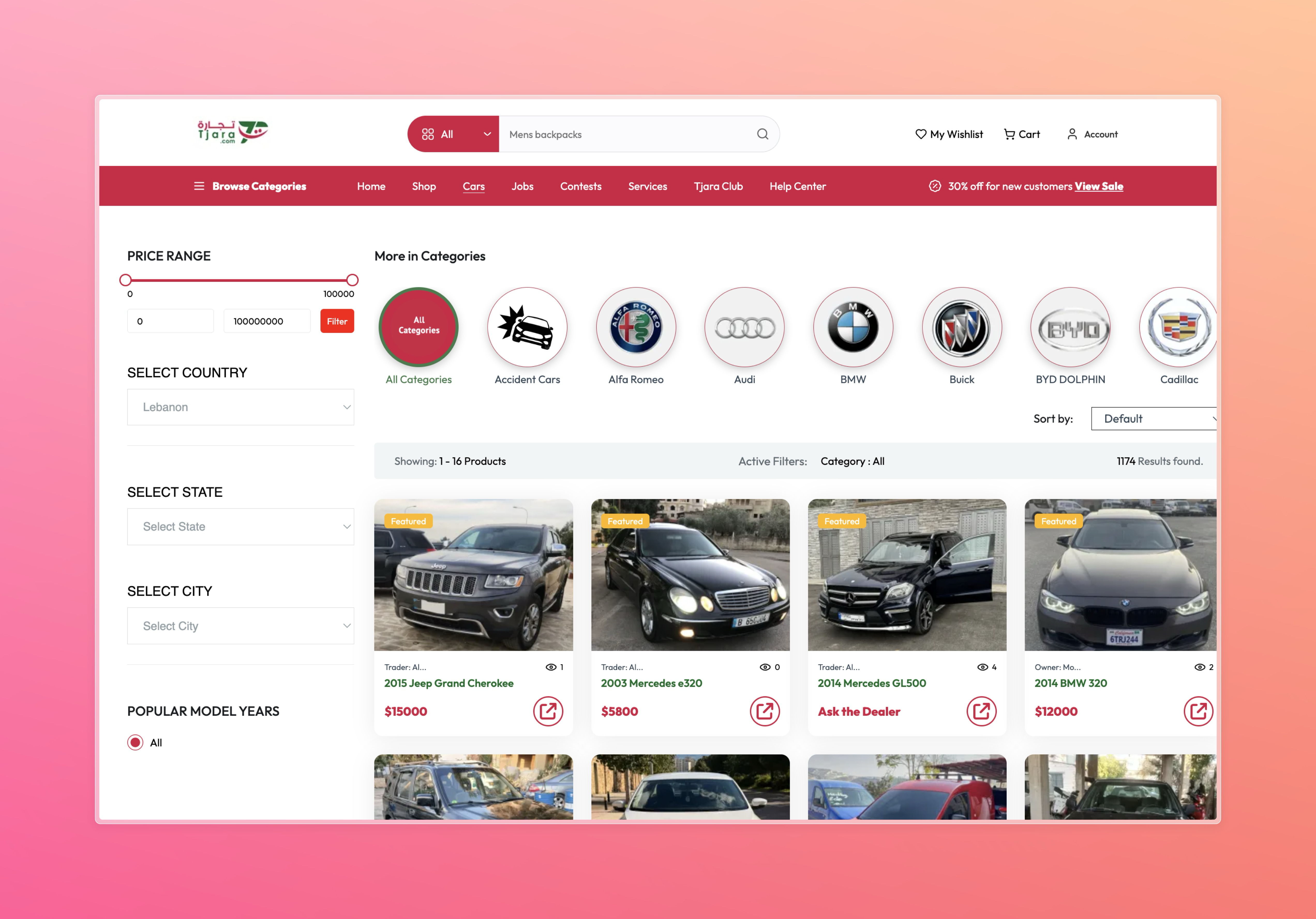 Tjara - Multi-Vendor Marketplace image 3